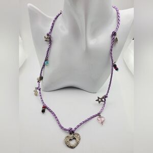 Daisy flow girls life charm necklace N0725‎